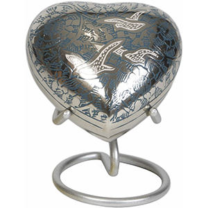 HRB10 Coeur avec oiseaux