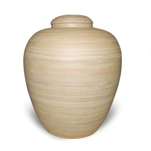 JA 079162 Urne de bambou couleur naturel
